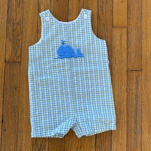 Goodlad Plaid Whale Jonjon 24 Months